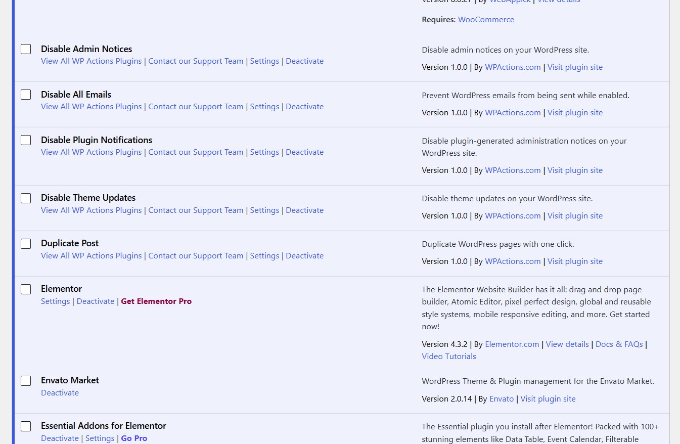 Disable Plugin Notifications 3