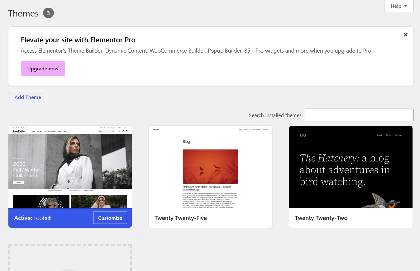 Disable Theme Updates 3