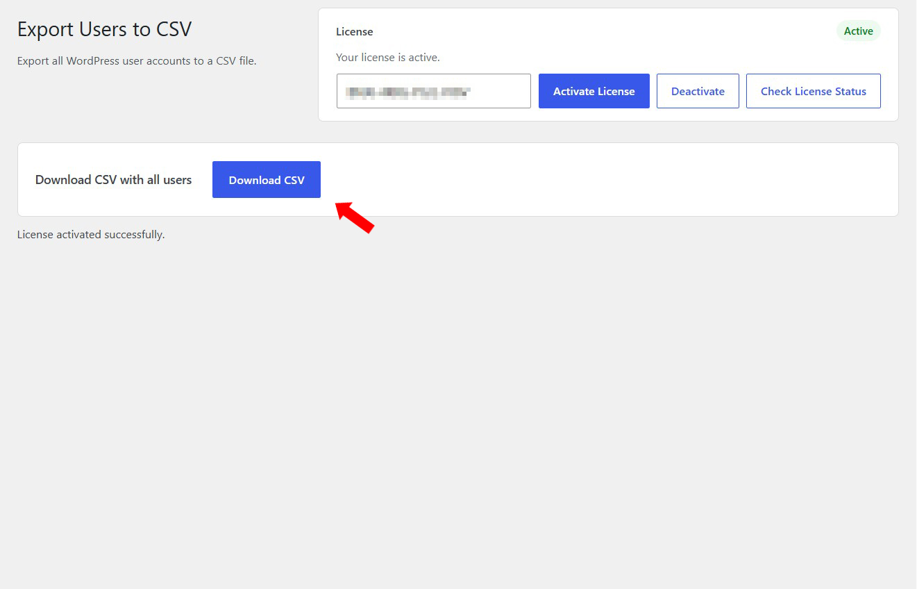 Export Users to CSV 1